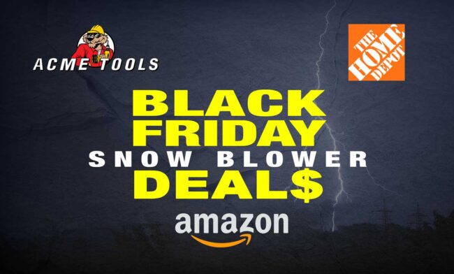 Best Snow Blower Black Friday Deals - Pro Tool Reviews