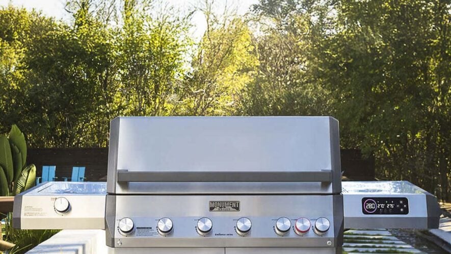 Eminence 605 stainless gas grill