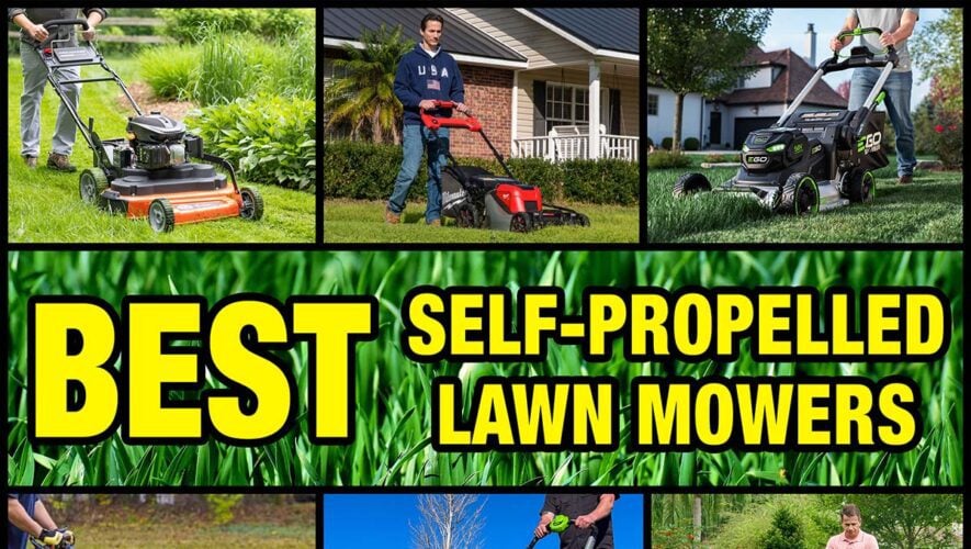 Best Self-Propelled Lawn Mowers 2025