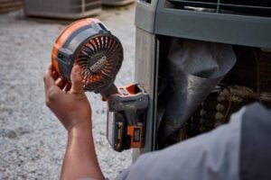 Ridgid 18V Brushless Magnetic Clamp Fan