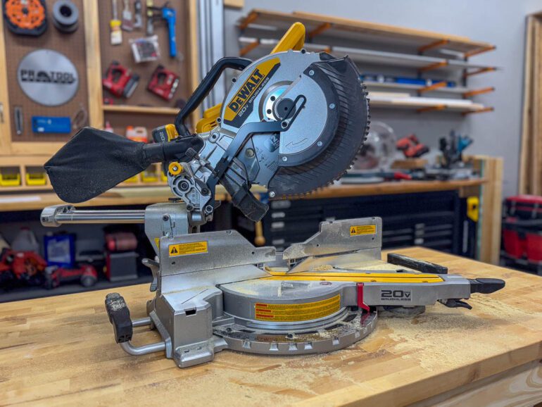 DeWalt 20V Max XR 12-Inch Double Bevel Sliding Miter Saw