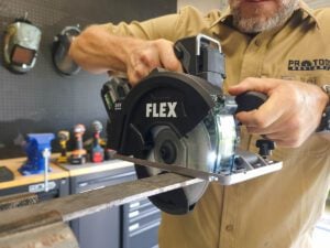 Flex 24V Metal Cutting Circular Saw