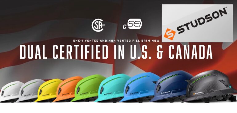 Studson Achieves Dual Certification for SHK-1 Safety Helmet - Pro Tool ...
