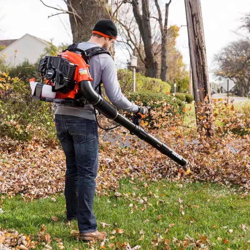 Best Entry-Level Backpack Leaf Blower: ECHO PB-580T
