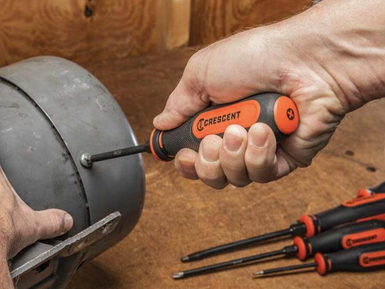Crescent Diamond Tip Dual Material Screwdrivers