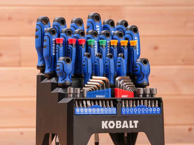 Best Budget Screwdrivers: Kobalt 69-Piece Screwdriver Set