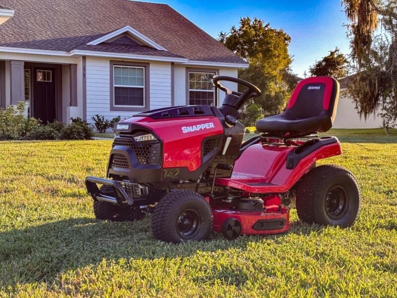 Sitting on a Cut Lawn