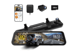 Wolfbox G900 PRO Mirror Dash Cam