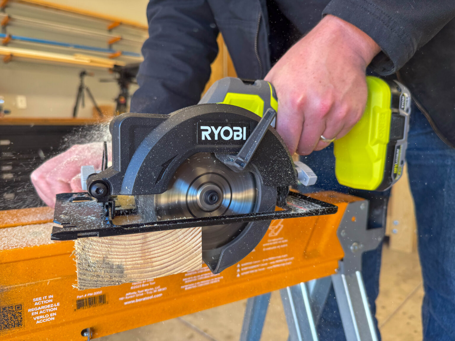 Ryobi 18V One+ 4 1/2-inch Circular Saw: Lightweight and Capable
