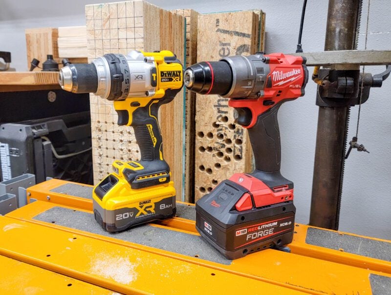 DeWalt vs Milwaukee Hammer Drill Head-to-Head Review