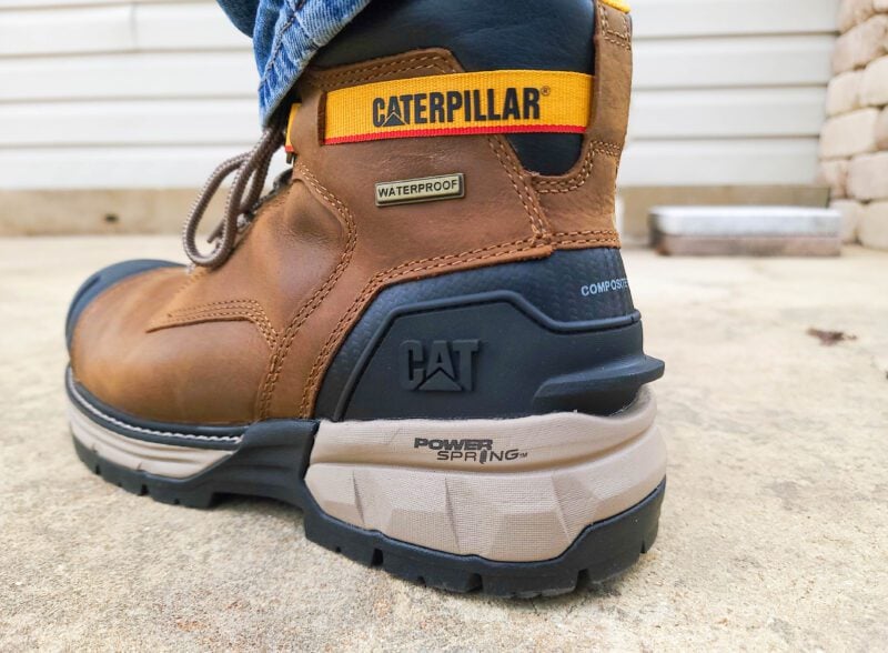 CAT Excavator Power Spring Work Boot