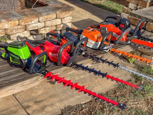 Best Battery-Powered Hedge Trimmers 2026 - PTR