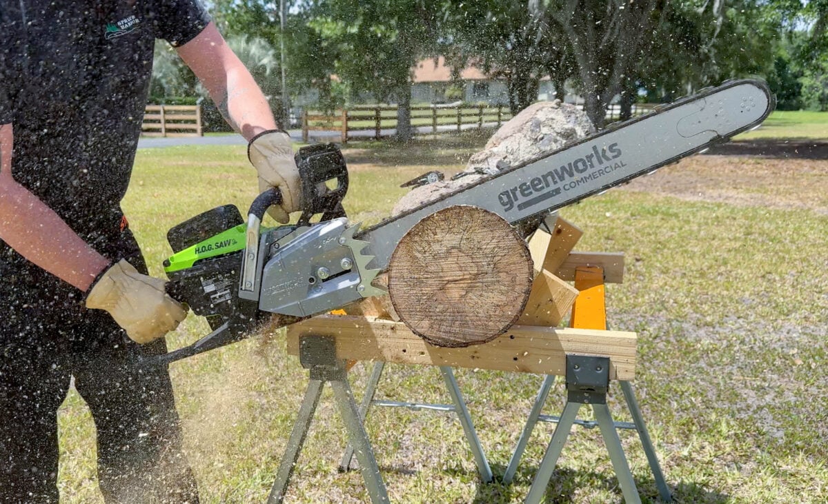 Greenworks Commercial Chainsaw OCS800