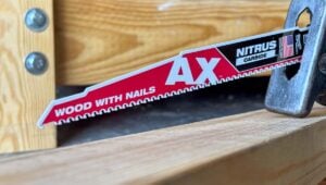 Milwaukee Nitrus Carbide Ax Sawzall Blade