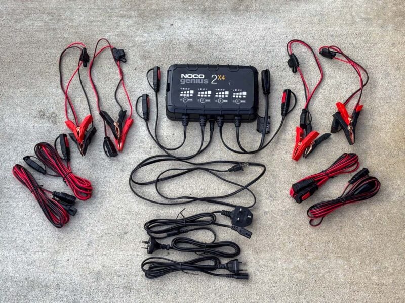 NOCO Genius 2x4 Box Contents