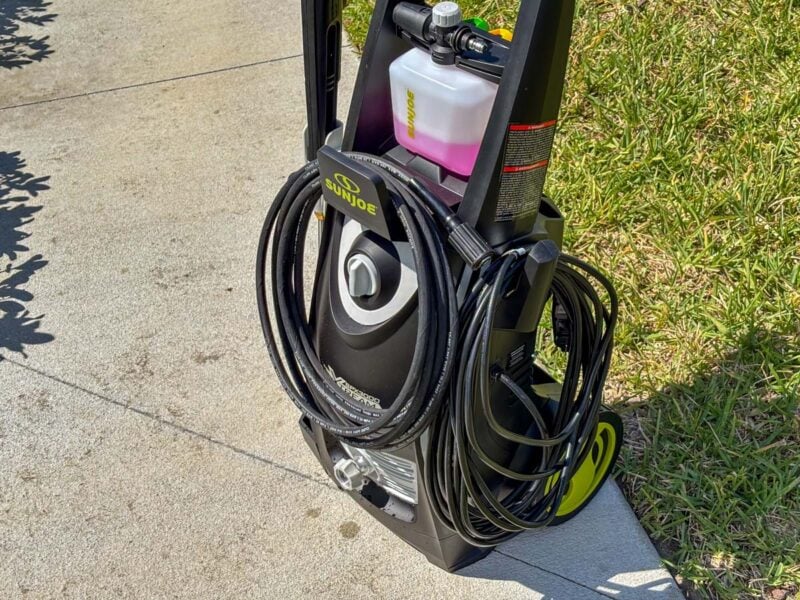 Sun Joe SPX3000 XTREAM Pressure Washer Hose and Cord Wraps