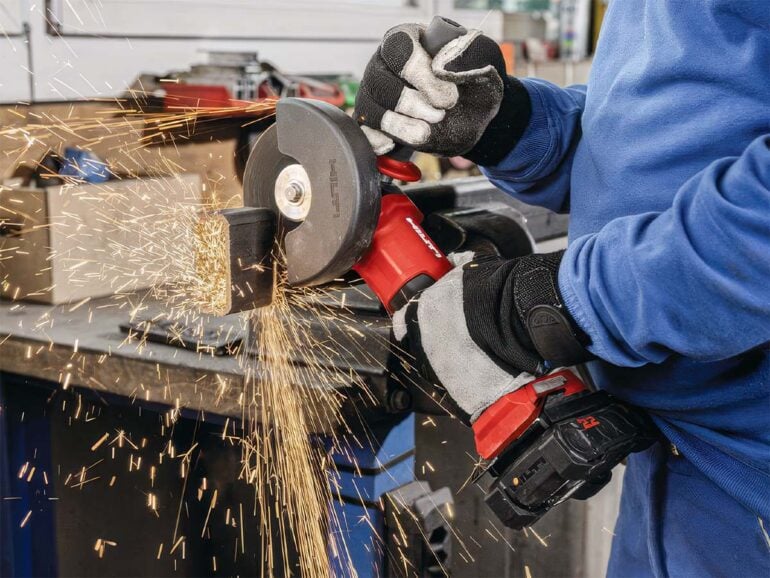 Hilti Nuron Angle Grinder AG 4D-22 Upgrades Performance and Safety ...
