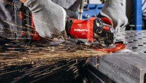 Hilti Nuron Angle Grinder AG 4D-22 Upgrades Performance and Safety