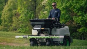 Greenworks Optimus Stand-on Sprayer Spreader
