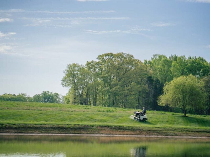 Greenworks Optimus Stand-on Sprayer Spreader