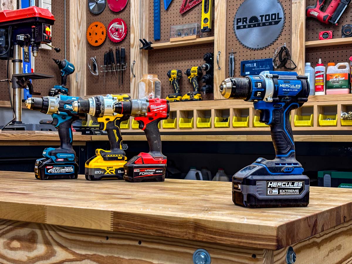 Harbor Freight Hercules Hammer Drill vs Pro