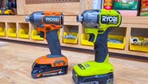 Ryobi vs Ridgid Impact Driver-1