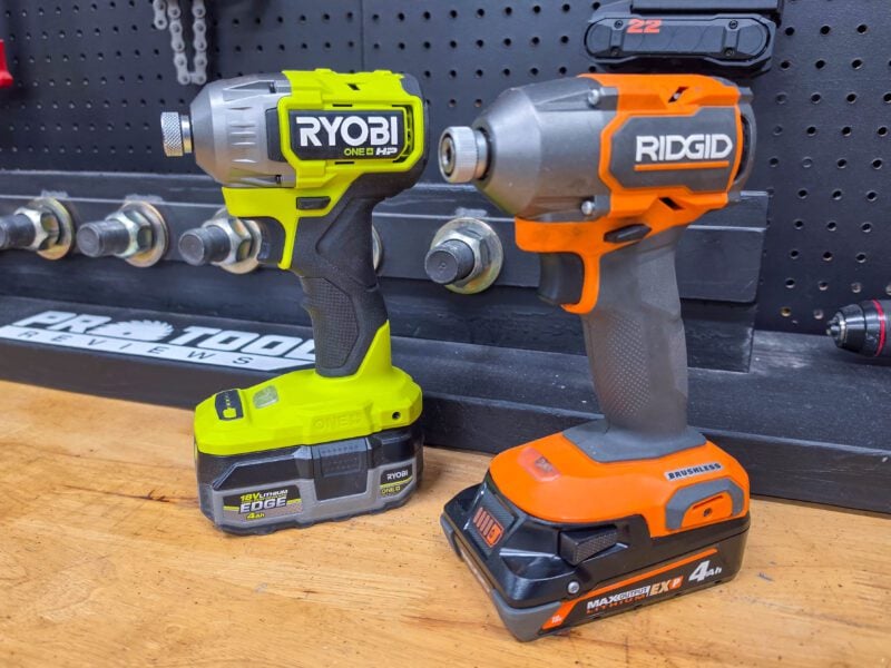 Ryobi vs Ridgid Impact Driver
