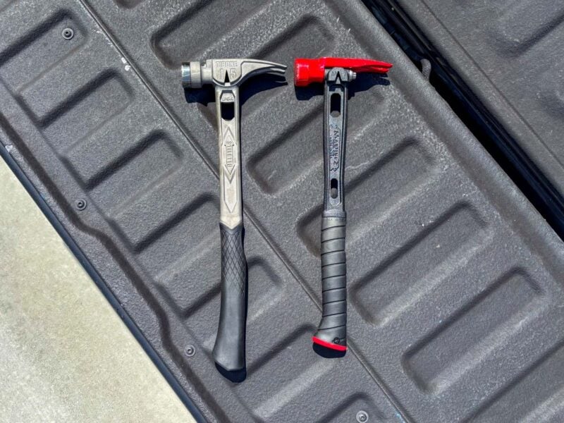 Stiletto TiBone vs Martinez M1 Framing Hammer