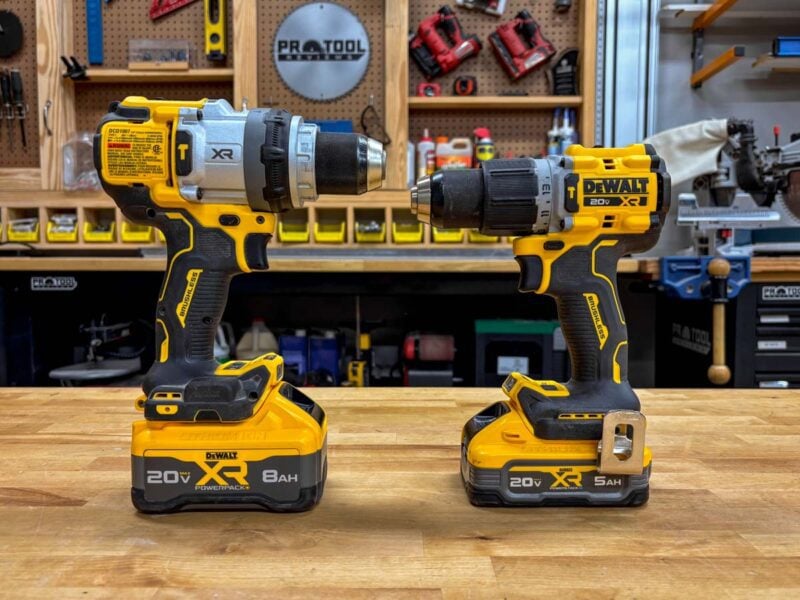 DeWalt DCD806 vs DCD1007 Hammer Drill