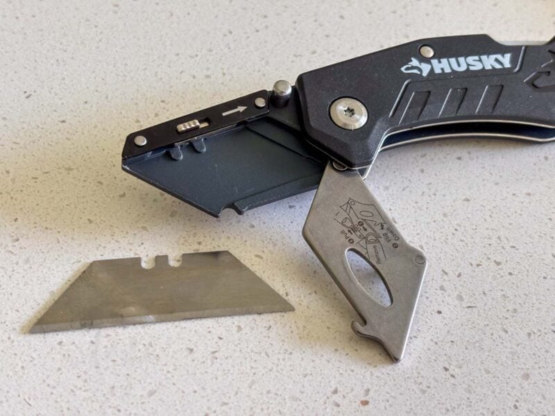 Husky Utility Knife Blade Change