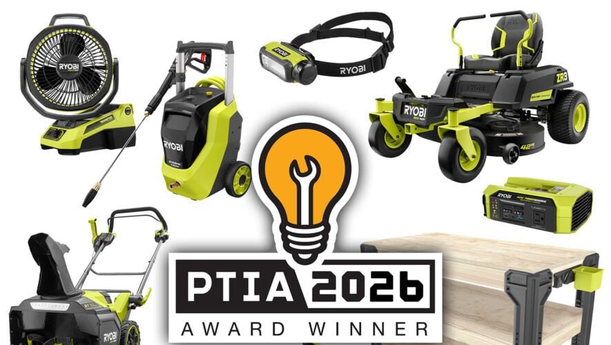Ryobi Won 10 Pro Tool Innovation Awards in 2026