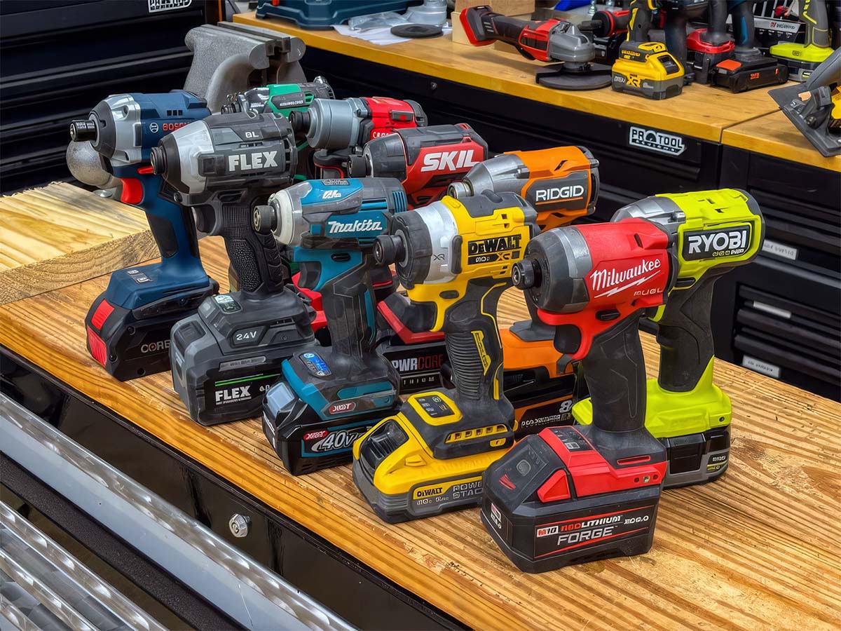 Impact Driver Group Shot