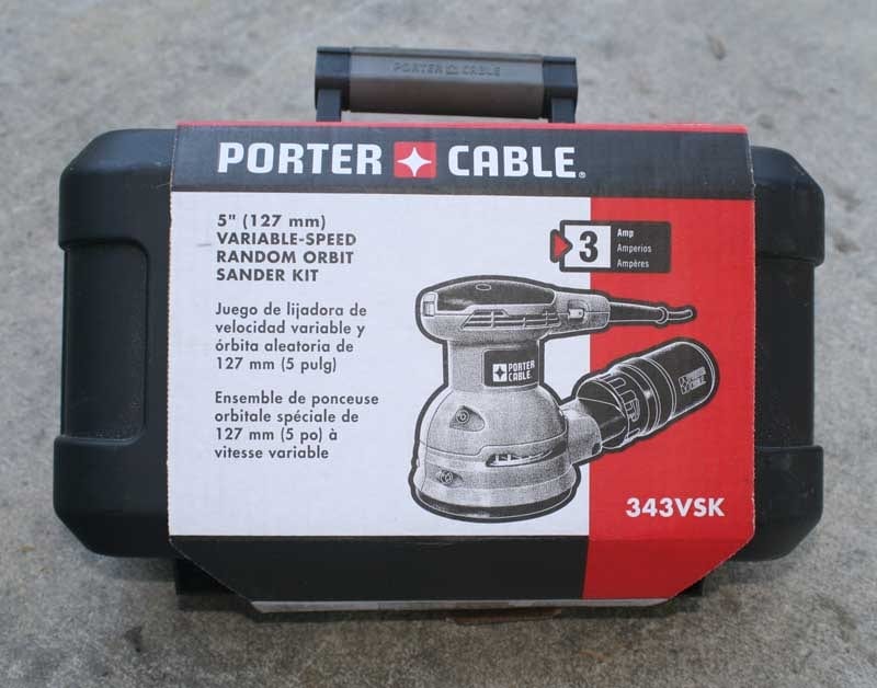 Porter-Cable 343VSK 5-Inch Variable Speed Random Orbit Sander Review