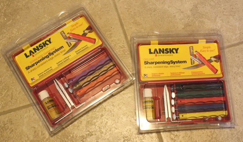 Lansky Knife Sharpening System Standard & Deluxe