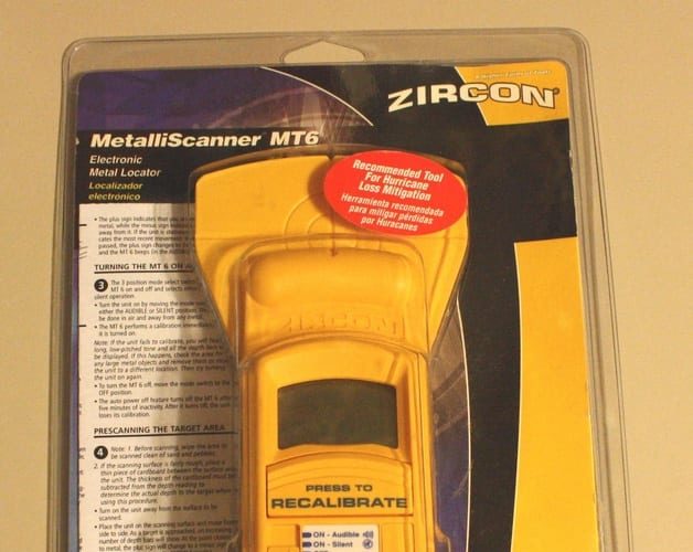 Zircon MetalliScanner MT6 Review
