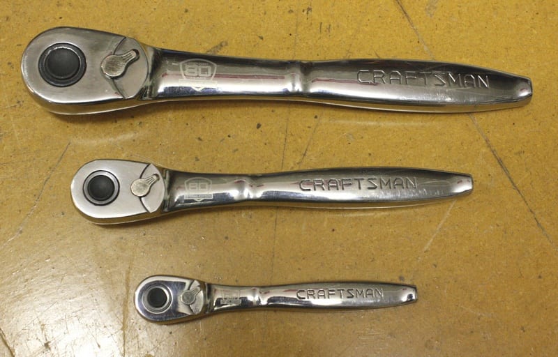 Craftsman 1/4", 3/8" & 1/2" Drive Thin Profile Ratchets Review