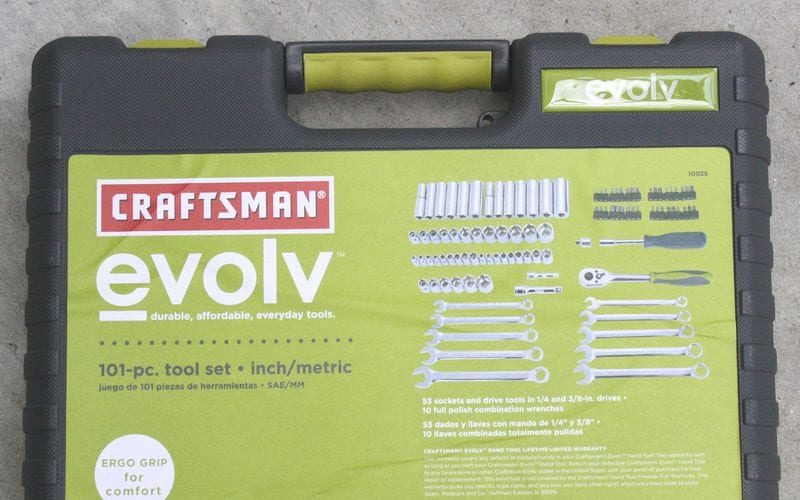Craftsman Evolv 101 Piece SAE and Metric Tool Set Review