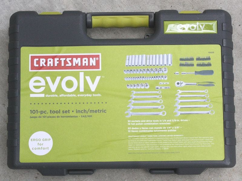 Craftsman Evolv 101 Piece SAE and Metric Tool Set Review