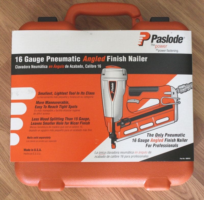 Paslode T250A-F16 16-Gauge Angled Finish Air Nailer Review