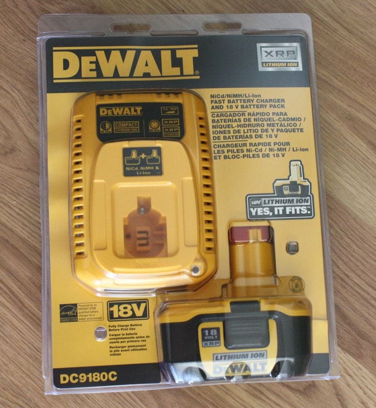 DeWALT DC9180C Lithium-Ion XRP Battery and Charger Review