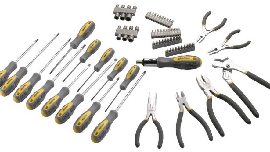 Workforce 74pc Screwdriver and Pliers Set