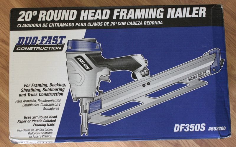 Duo-Fast DF350S Round Head Angled Framing Nailer Review