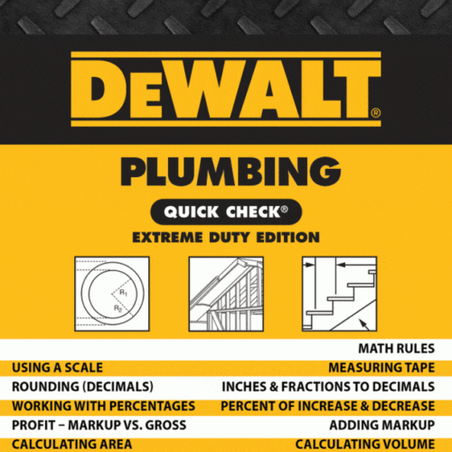 DeWalt & Delmar Release First Guides in Quick Check Series