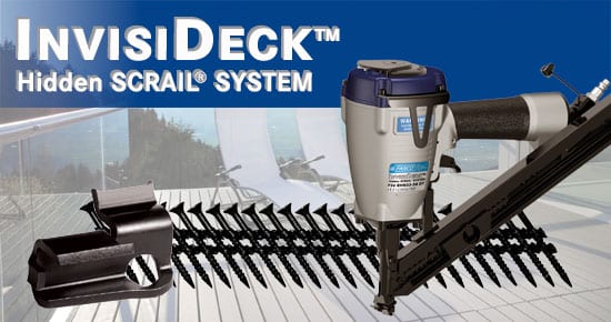 Beck Fastener Groups Adds B-CLP Clips to InvisiDeck System
