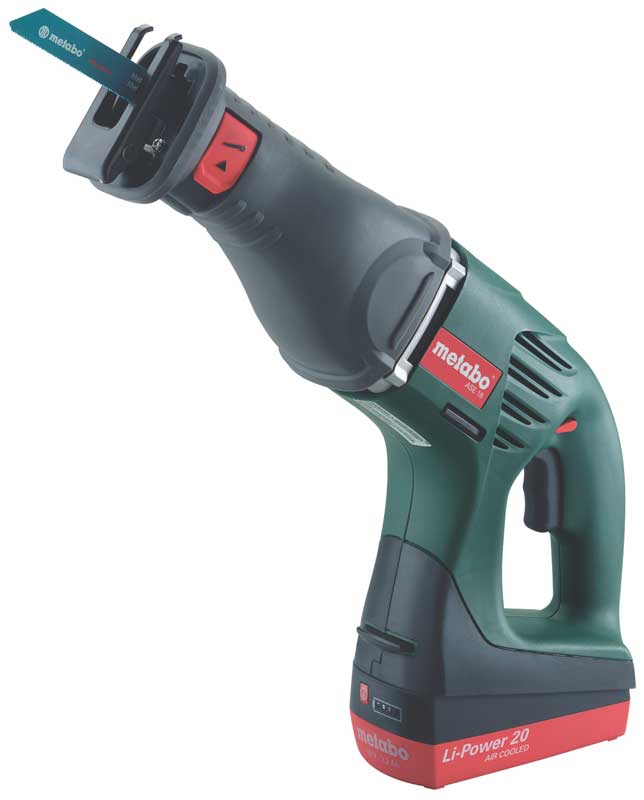 Metabo Releases 18V Reciprocating Saw ASE 18 LTX
