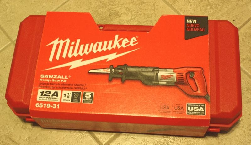 Milwaukee 6519-31 Sawzall Reciprocating Saw Kit Review
