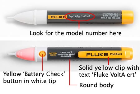 Recall: Fluke 1AC-I VoltAlert Voltage Tester