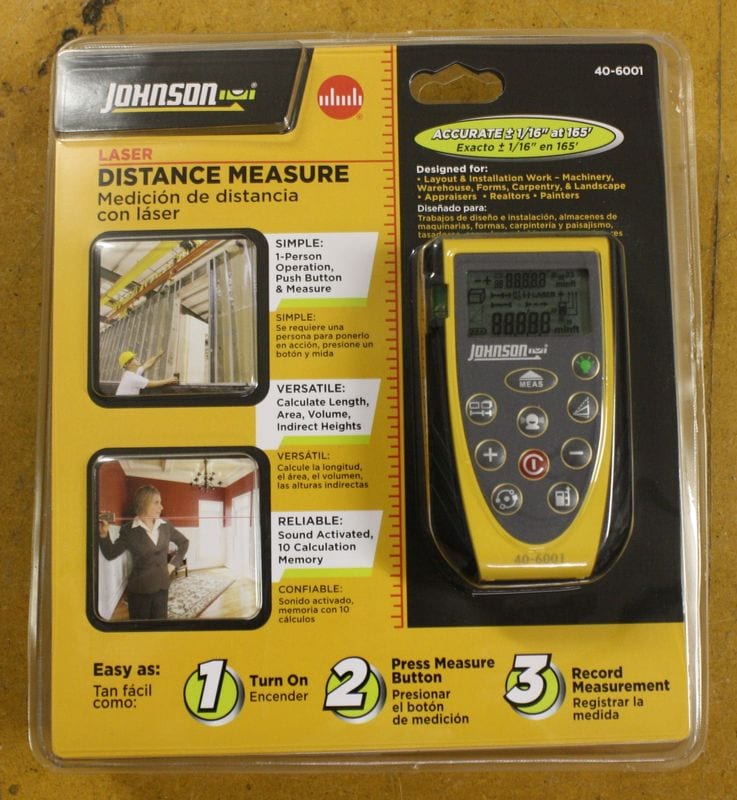 Johnson Level 40-6001 Laser Distance Measure Review