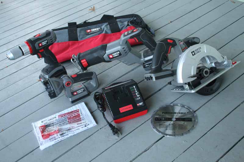 Porter Cable PCL418C-2 18V Lithium 4-Tool Combo Kit Review