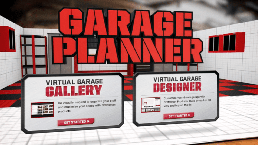 Craftsman Rolls Out 3D Garage Storage Design App